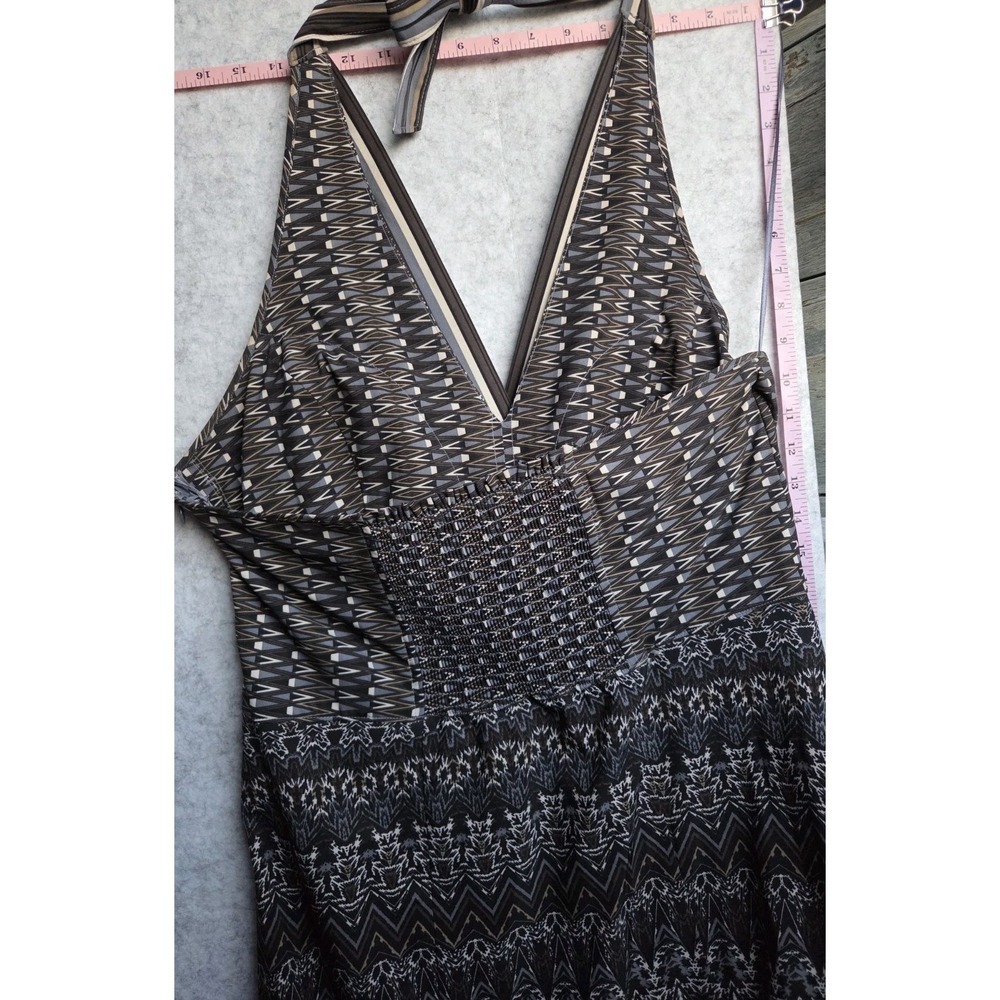 ATHLETA Womens' Go Anywhere Halter V-Neck Dress Size 16T - Picture 3 of 6